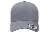 Yupoong 6506T 5-Panel Retro Trucker Hat, Baseball Cap with Mesh Back, 2-Tone Colors - YP Classics®
