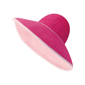 Mega Cap 6590 Ladies' Reversible Terry Cloth Wide Brim Bucket Hat - 