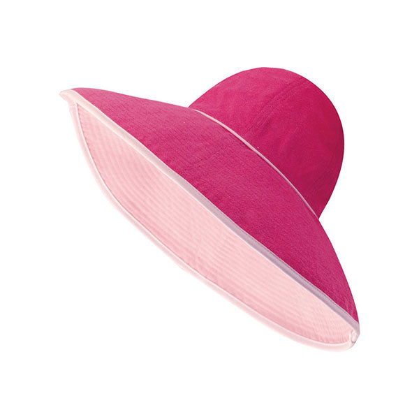 Mega Cap 6590 Ladies' Reversible Terry Cloth Wide Brim Bucket Hat