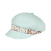 Mega Cap 6593 Ladies' Peach Finish Brushed Cotton Newsboy Cap