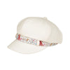 Mega Cap 6593 Ladies' Peach Finish Brushed Cotton Newsboy Cap