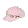 Mega Cap 6593 Ladies' Peach Finish Brushed Cotton Newsboy Cap