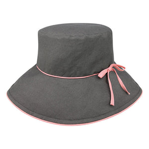 Mega Cap 6607 Ladies' Linen Wide Brim Hat - 