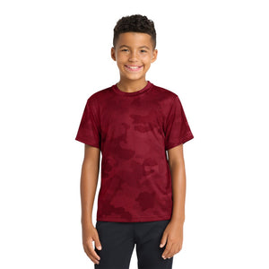 Sport-Tek YST370 Youth CamoHex Tee - 
