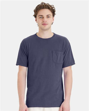ComfortWash by Hanes GDH150 Unisex Garment-Dyed Pocket T-Shirt - 