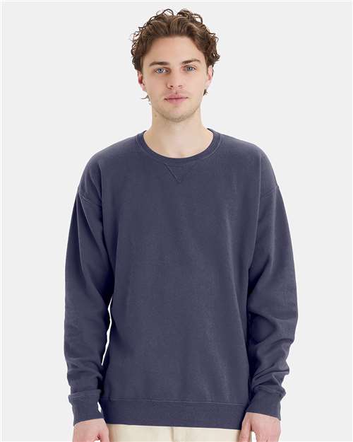 ComfortWash by Hanes GDH400 Unisex Garment-Dyed Crewneck Sweatshirt