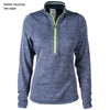 Reebok Circuit Ladies Reversible Quarter Zip Pullover 7439