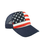 Mega Cap 6801F USA Trucker Cap