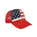 Mega Cap 6801F USA Trucker Cap