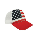 Mega Cap 6801F USA Trucker Cap