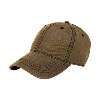 Mega Cap 6845 Washed Deluxe Wax Cotton Cap