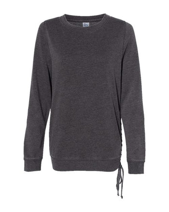 Boxercraft V03 Women’s Enzyme-Washed Rally Crewneck Sweatshirt