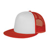 Mega Cap 6875B Foam Front Flat Bill Trucker Cap
