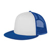 Mega Cap 6875B Foam Front Flat Bill Trucker Cap