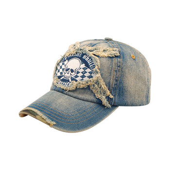 Mega Cap 6876 Low Profile Washed Denim Cap
