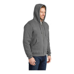 CornerStone Heavyweight Sherpa Lined Hooded Fleece Jacket CS625