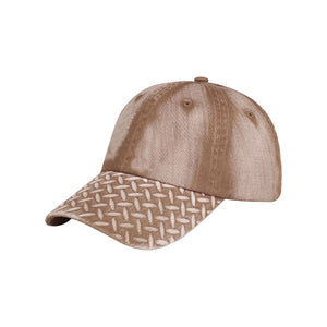 Mega Cap 6889B Diamond Plate Washed Cap - 