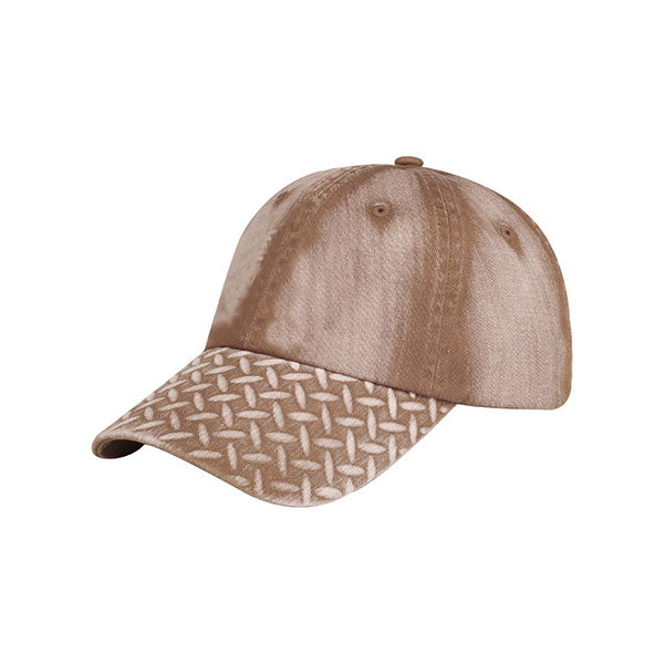 Mega Cap 6889B Diamond Plate Washed Cap