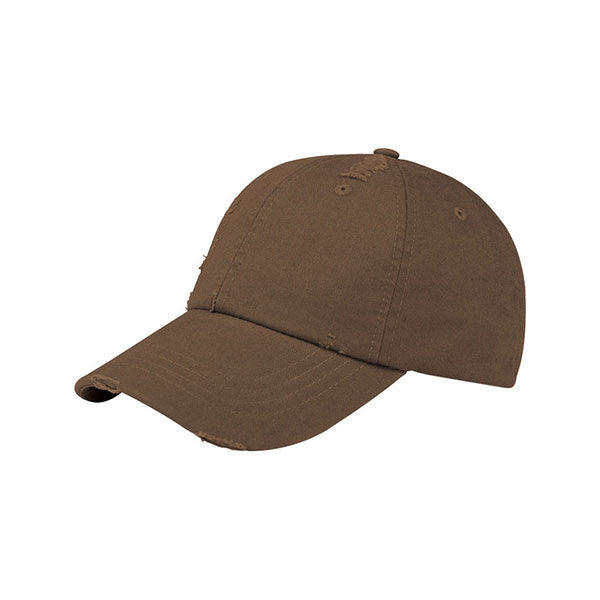 Mega Cap 6891 Low Profile Washed Twill Distressed Cap