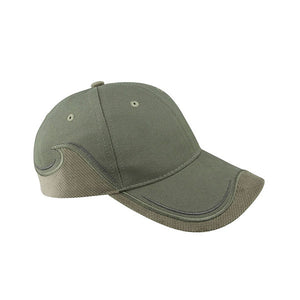 Mega Cap 6930 Low Profile Structured Brushed Canvas Cap - 