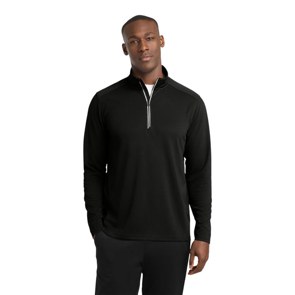 Sport-Tek ST860 Sport-Wick Textured 1/4-Zip Pullover