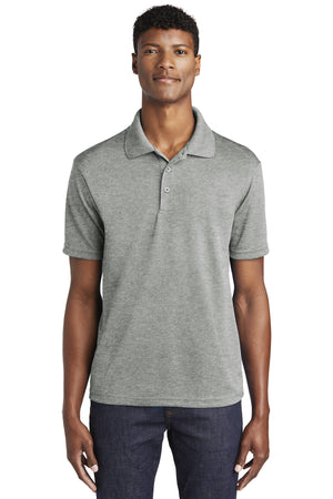Sport-Tek ST640 PosiCharge RacerMesh Polo - Grey Heather - 