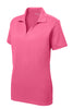 Sport-Tek LST640 Ladies PosiCharge RacerMesh Polo - Bright Pink