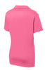 Sport-Tek LST640 Ladies PosiCharge RacerMesh Polo - Bright Pink