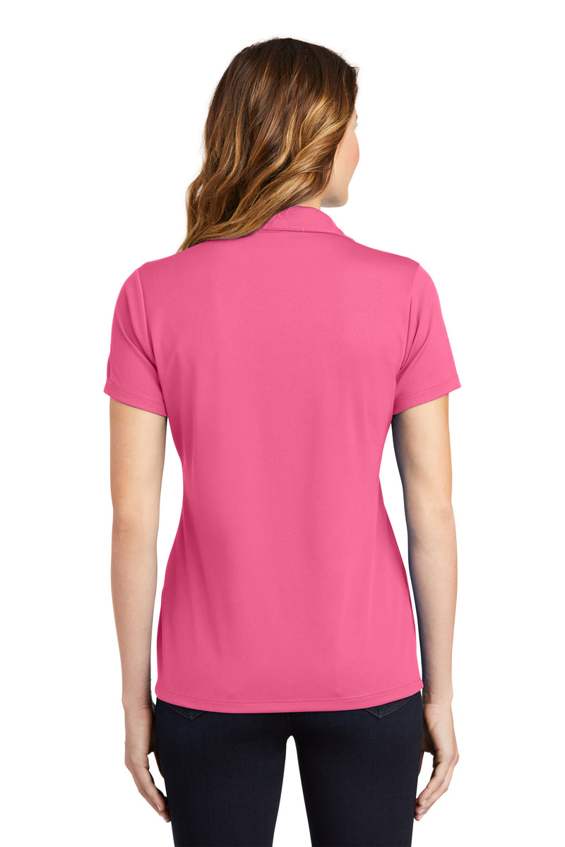 Sport-Tek LST640 Ladies PosiCharge RacerMesh Polo - Bright Pink – The ...