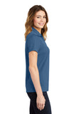 Sport-Tek LST640 Ladies PosiCharge RacerMesh Polo - Dawn Blue