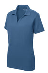 Sport-Tek LST640 Ladies PosiCharge RacerMesh Polo - Dawn Blue