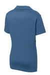 Sport-Tek LST640 Ladies PosiCharge RacerMesh Polo - Dawn Blue