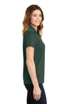 Sport-Tek LST640 Ladies PosiCharge RacerMesh Polo - Dark Forest Green