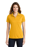 Sport-Tek LST640 Ladies PosiCharge RacerMesh Polo - Gold