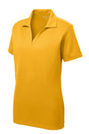 Sport-Tek LST640 Ladies PosiCharge RacerMesh Polo - Gold