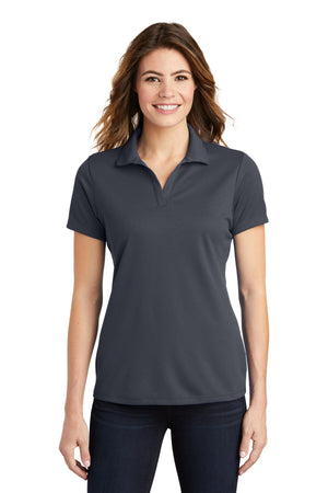 Sport-Tek LST640 Ladies PosiCharge RacerMesh Polo - Graphite - 