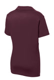 Sport-Tek LST640 Ladies PosiCharge RacerMesh Polo - Maroon