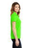 Sport-Tek LST640 Ladies PosiCharge RacerMesh Polo - Neon Green