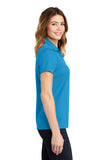 Sport-Tek LST640 Ladies PosiCharge RacerMesh Polo - Pond Blue