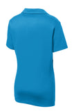 Sport-Tek LST640 Ladies PosiCharge RacerMesh Polo - Pond Blue