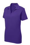 Sport-Tek LST640 Ladies PosiCharge RacerMesh Polo - Purple