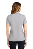 Sport-Tek LST640 Ladies PosiCharge RacerMesh Polo - Silver