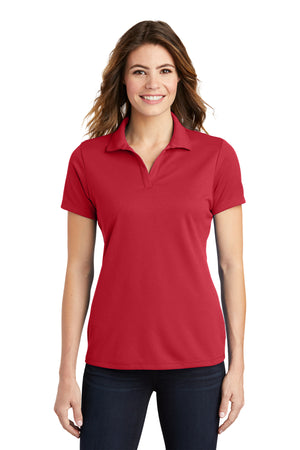 Sport-Tek LST640 Ladies PosiCharge RacerMesh Polo - True Red - 