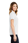 Sport-Tek LST640 Ladies PosiCharge RacerMesh Polo - White