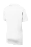 Sport-Tek LST640 Ladies PosiCharge RacerMesh Polo - White