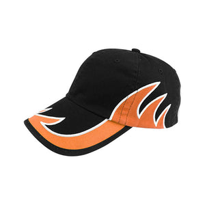 Mega Cap 6979Y Youth Low Profile Washed Cotton Twill Flame Cap - 