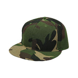 Mega Cap 6996B Flat Bill Fitted Cap