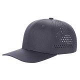 Unbranded 6 Panel Perforated Hat Laser Vented Cap