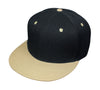 Nissun Flat Bill Polyester Cap, Snapback - 6FBC