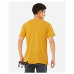 BELLA+CANVAS 3414 Unisex FWD Fashion Triblend Raw Neck Tee
